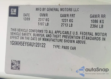 2010 Cadillac Dts Premium Collection from USA, damaged, VIN 1G6KH5EY6AU120122